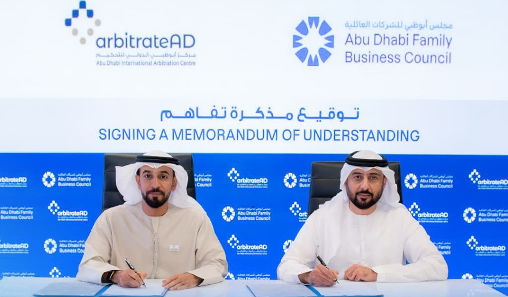 arbitrateAD and the Abu Dhabi Family Business Council Sign Landmark MOU to Strengthen the Sustainability and Governance of Family Businesses